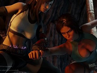 Check Lara with on the knuckles