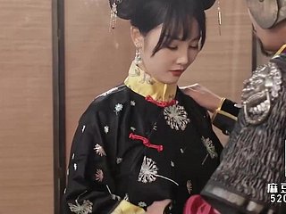 Chinese princess loves her guard together with his dick.