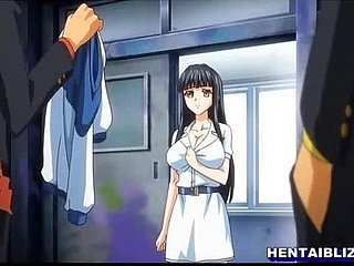 Schoolgirl hentai everlasting poked by poked and facial cum by bandits